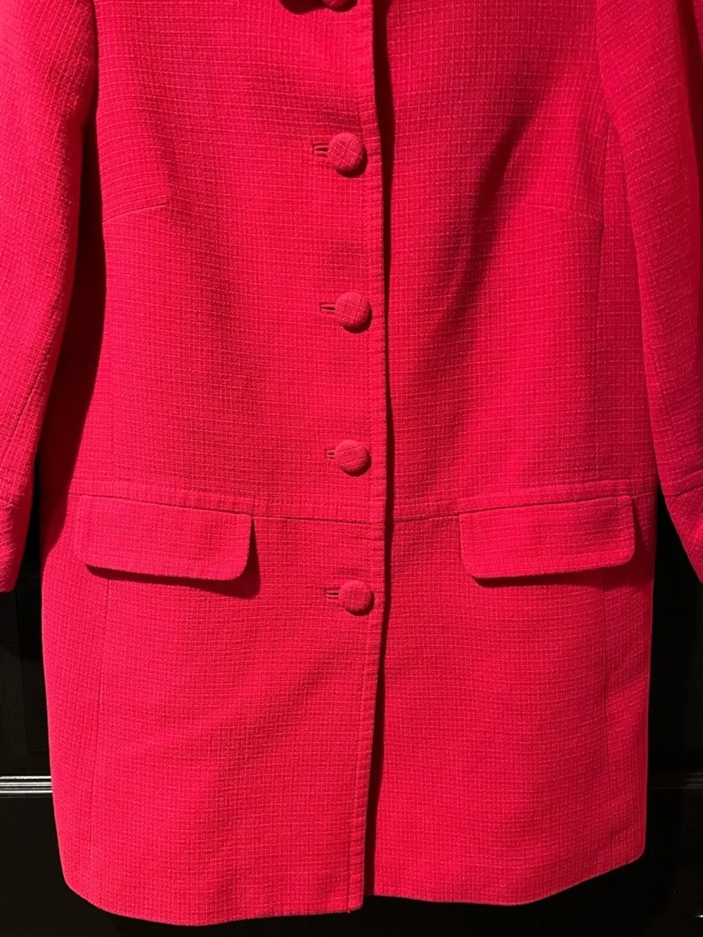 Talbots Raspberry Pink Coat - Picture 3 of 9